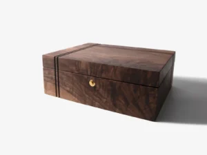 Keepsake Box – Black Walnut and Maple