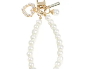 Fashion Handmade Pearl Key Chains Keyrings Phone Charm Lanyard Strap Cord Gifts