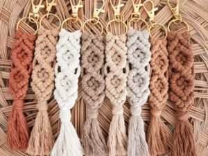 1 pc Cotton Rope Handmade KeyChain