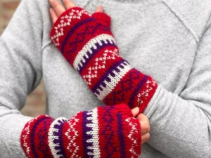 100% Wool Hand Warmers – Handmade Gloves