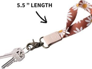 Cool Wrist Lanyard Strap for Men & Women | Cute Key ID Badge & Wallet Holder