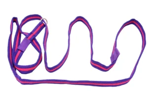 Figure of 8 dog lead with a soft, ridged, spongey webbing in a range of colours