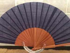 Colored Pear Wood Handheld Fan | Classic Wooden Fan Made in Valencia, Spain