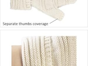 Dahlia Womens Cold Weather Arm Warmers & Fingerless Gloves – Various Styles